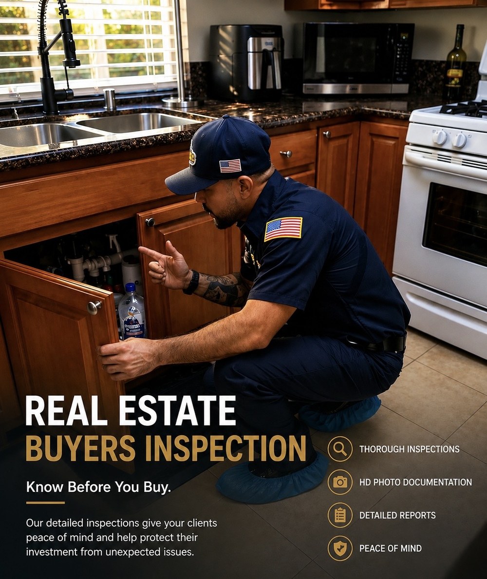 Real estate buyers plumbing inspection Los Angeles - Drain Goats Plumbing