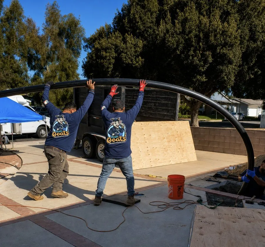 Trenchless CIPP pipe lining Los Angeles