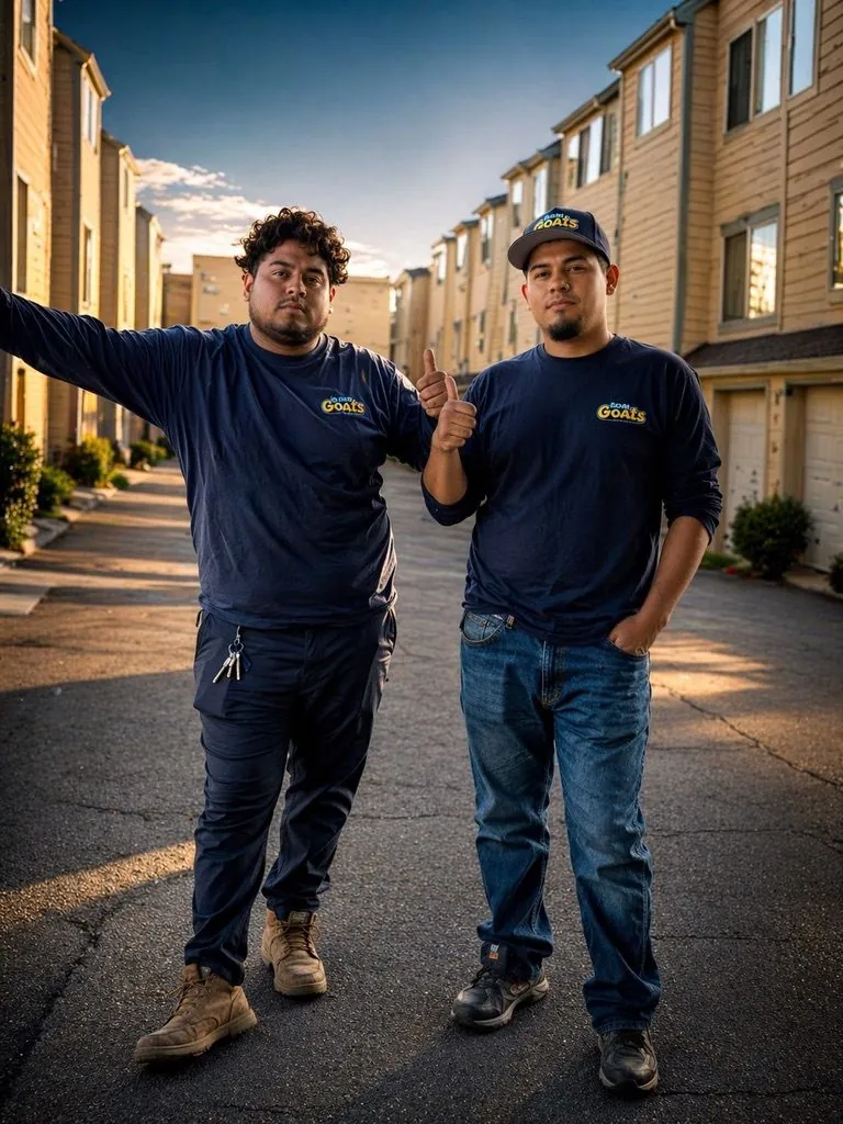 Drain Goats Plumbing licensed crew on the job